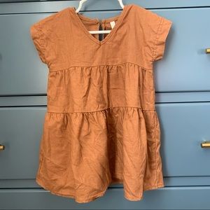 Rylee + Cru Vienna Linen Dress 12/18 months